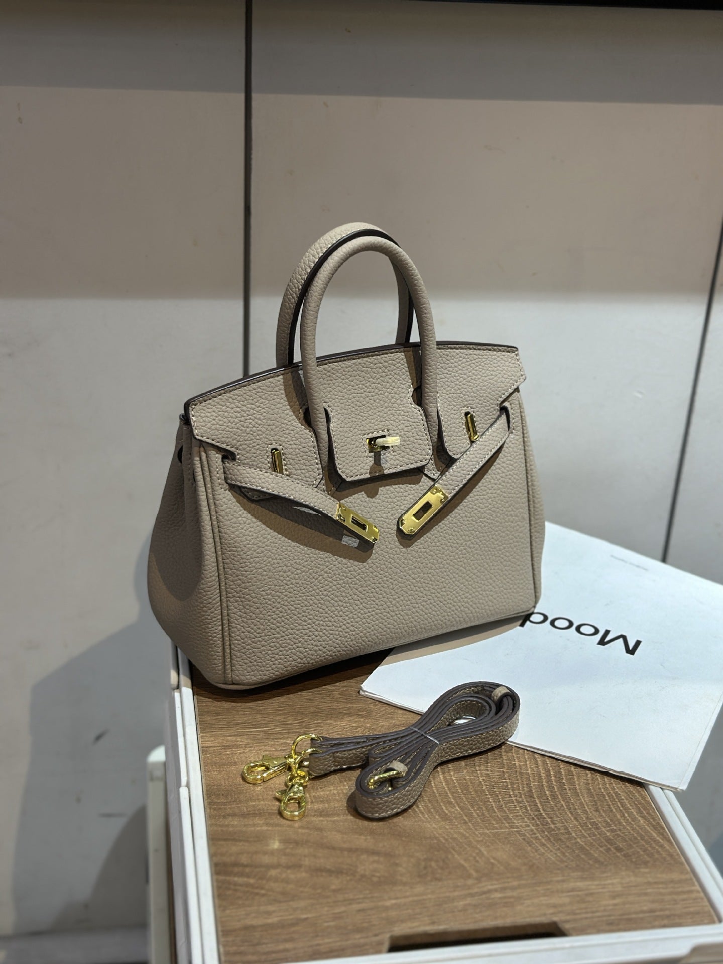 Women's High-Grade Bag2025New Summer Kelly Bag Large Capacity Women's Bag Shoulder Crossbody Handbag Birkin Bag