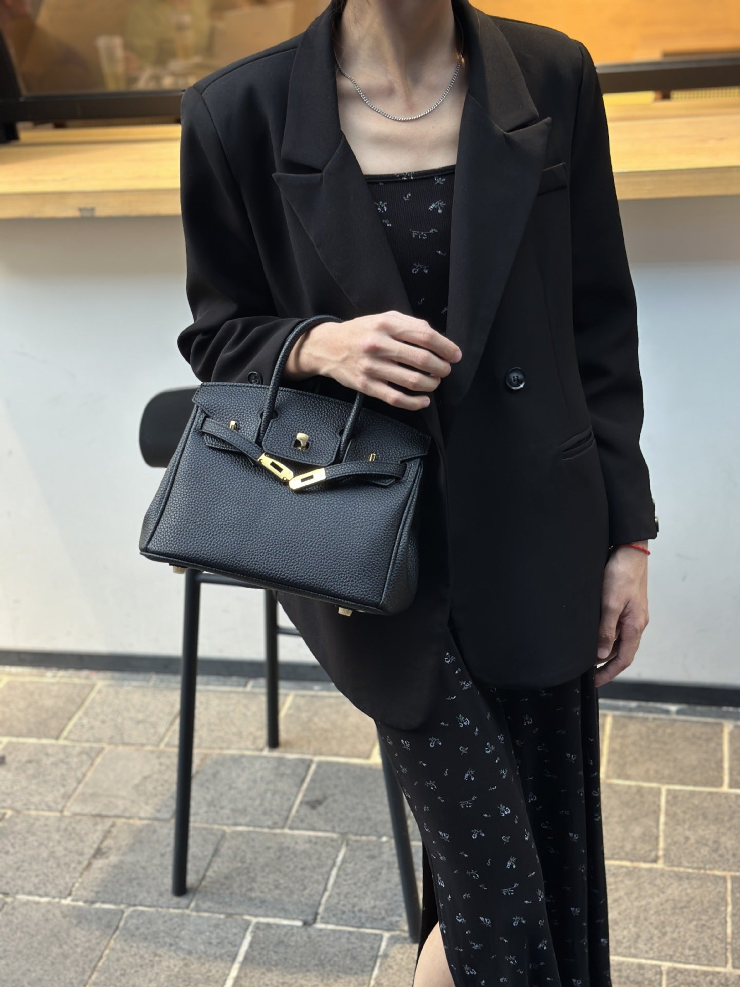 Women's High-Grade Bag2025New Summer Kelly Bag Large Capacity Women's Bag Shoulder Crossbody Handbag Birkin Bag