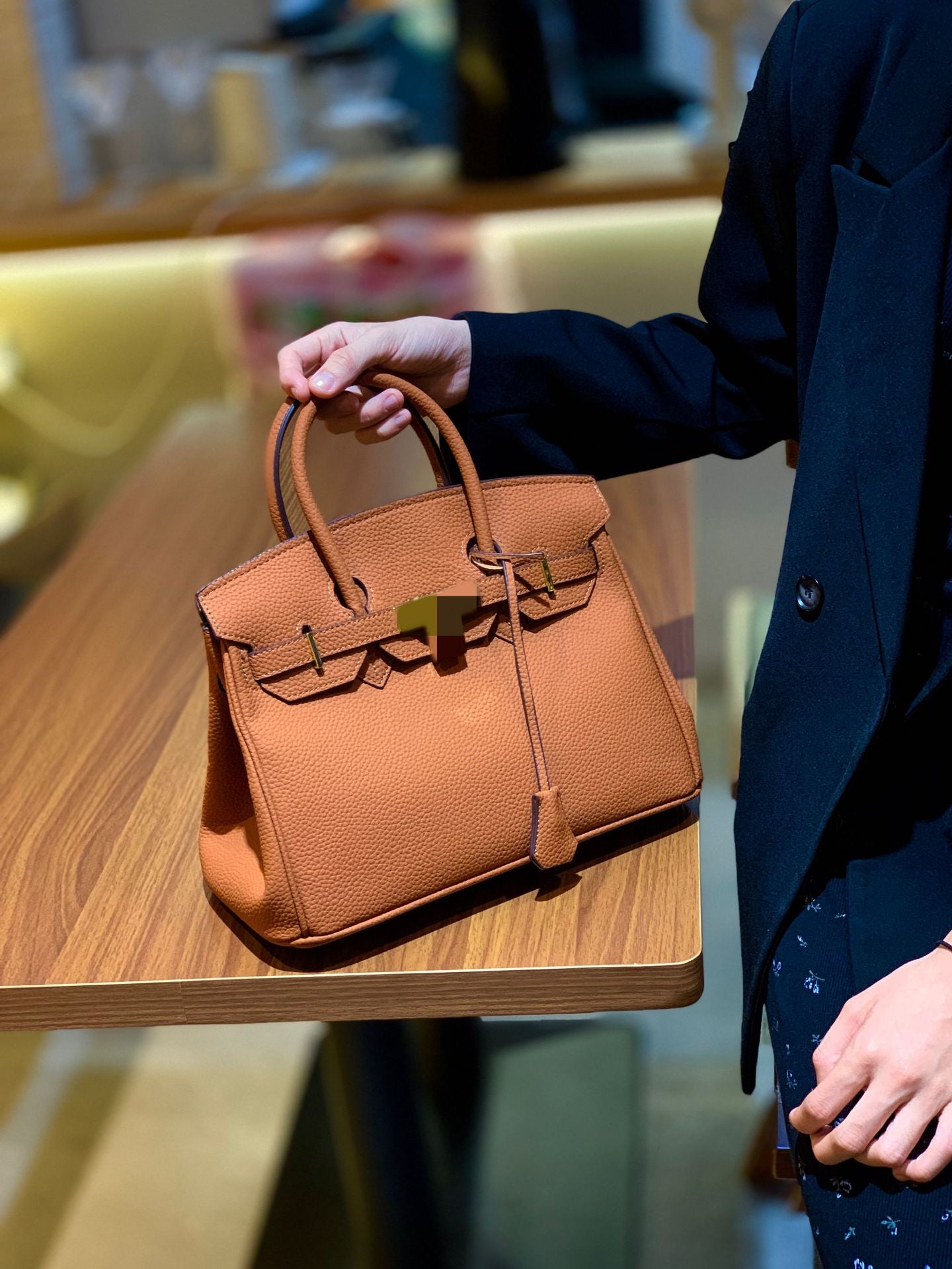 Women's High-Grade Bag2025New Summer Kelly Bag Large Capacity Women's Bag Shoulder Crossbody Handbag Birkin Bag
