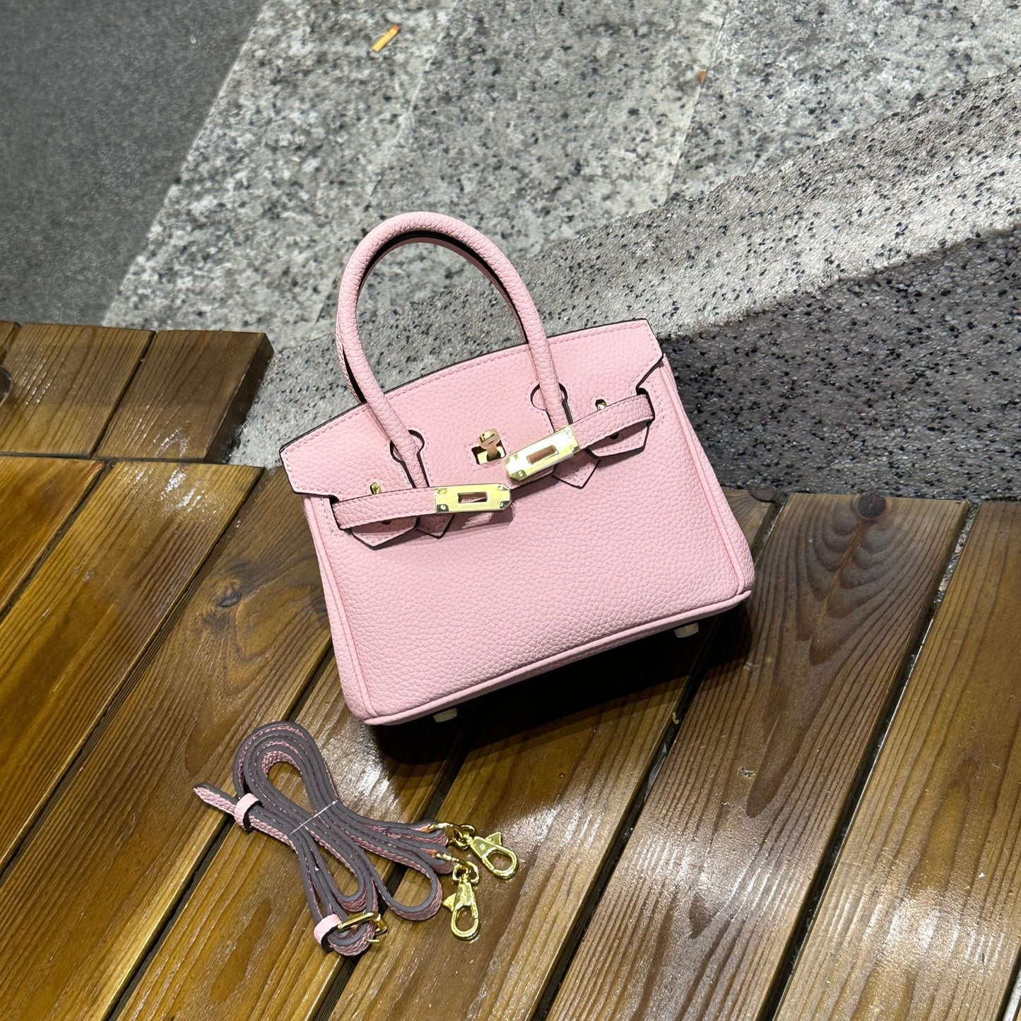 Women's High-Grade Bag2025New Summer Kelly Bag Large Capacity Women's Bag Shoulder Crossbody Handbag Birkin Bag