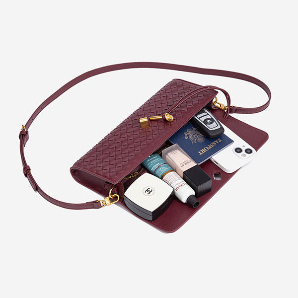 Croc Embossed Evening Clutch 30cm | Shoulder & Hand Carry | GREEN Factory