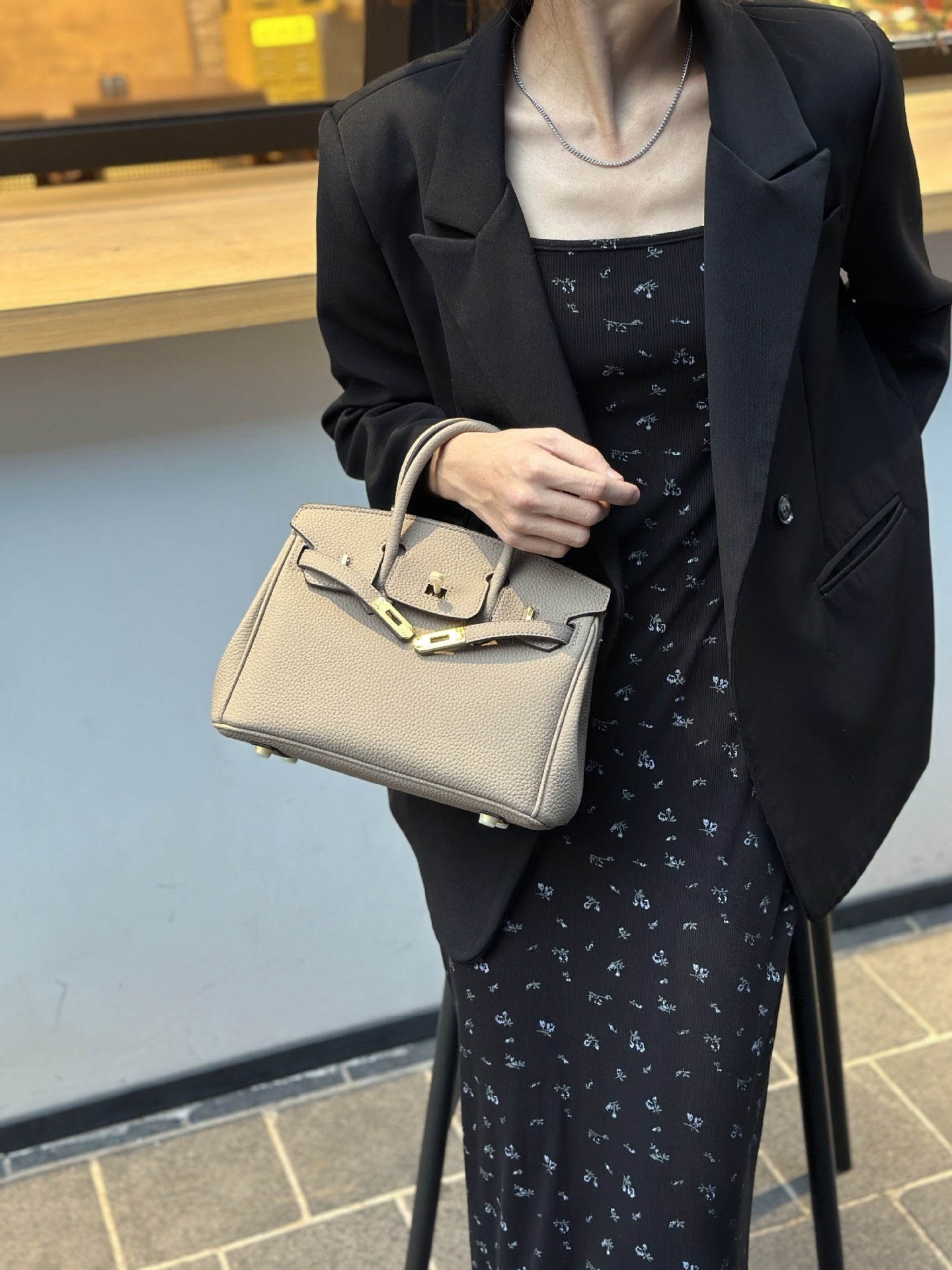 Women's High-Grade Bag2025New Summer Kelly Bag Large Capacity Women's Bag Shoulder Crossbody Handbag Birkin Bag