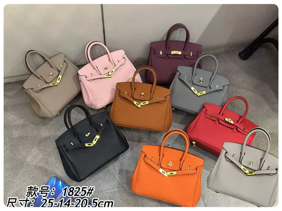 Women's High-Grade Bag2025New Summer Kelly Bag Large Capacity Women's Bag Shoulder Crossbody Handbag Birkin Bag