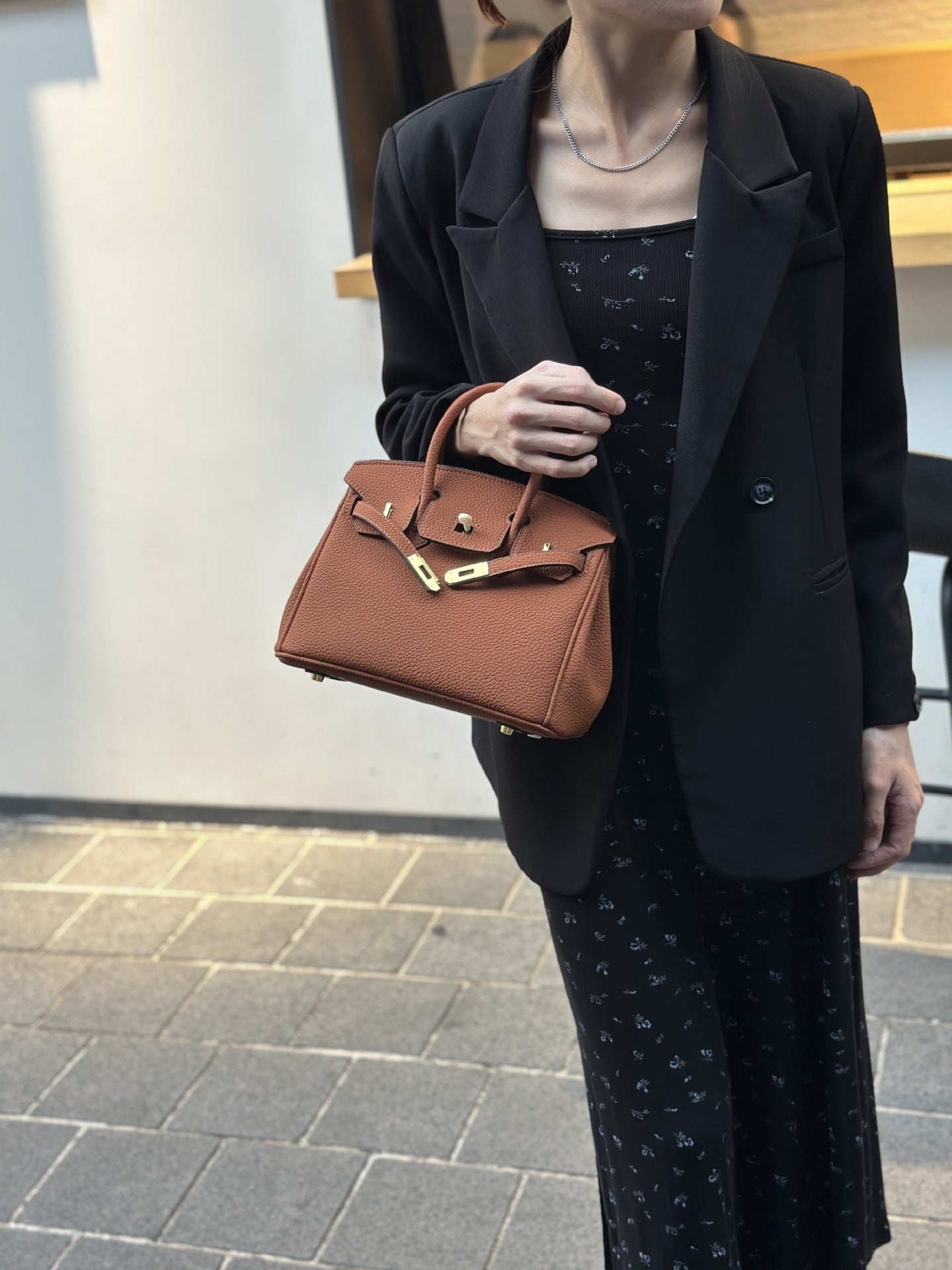 Women's High-Grade Bag2025New Summer Kelly Bag Large Capacity Women's Bag Shoulder Crossbody Handbag Birkin Bag