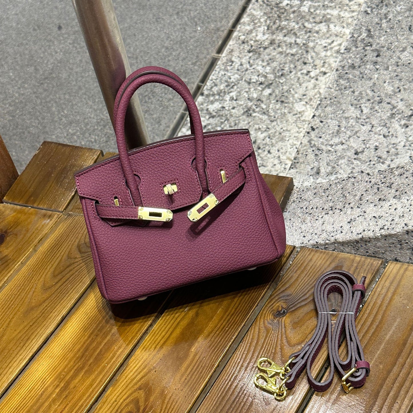 Women's High-Grade Bag2025New Summer Kelly Bag Large Capacity Women's Bag Shoulder Crossbody Handbag Birkin Bag