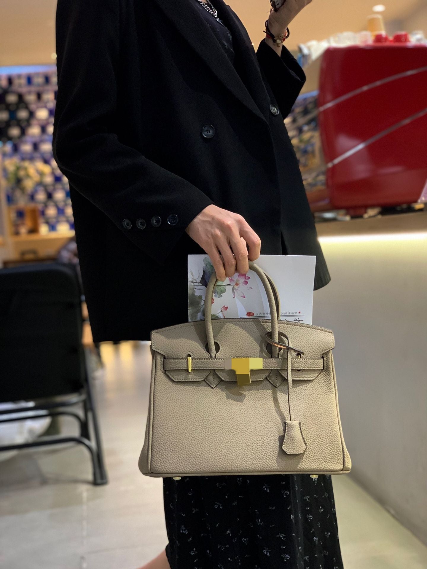 Women's High-Grade Bag2025New Summer Kelly Bag Large Capacity Women's Bag Shoulder Crossbody Handbag Birkin Bag