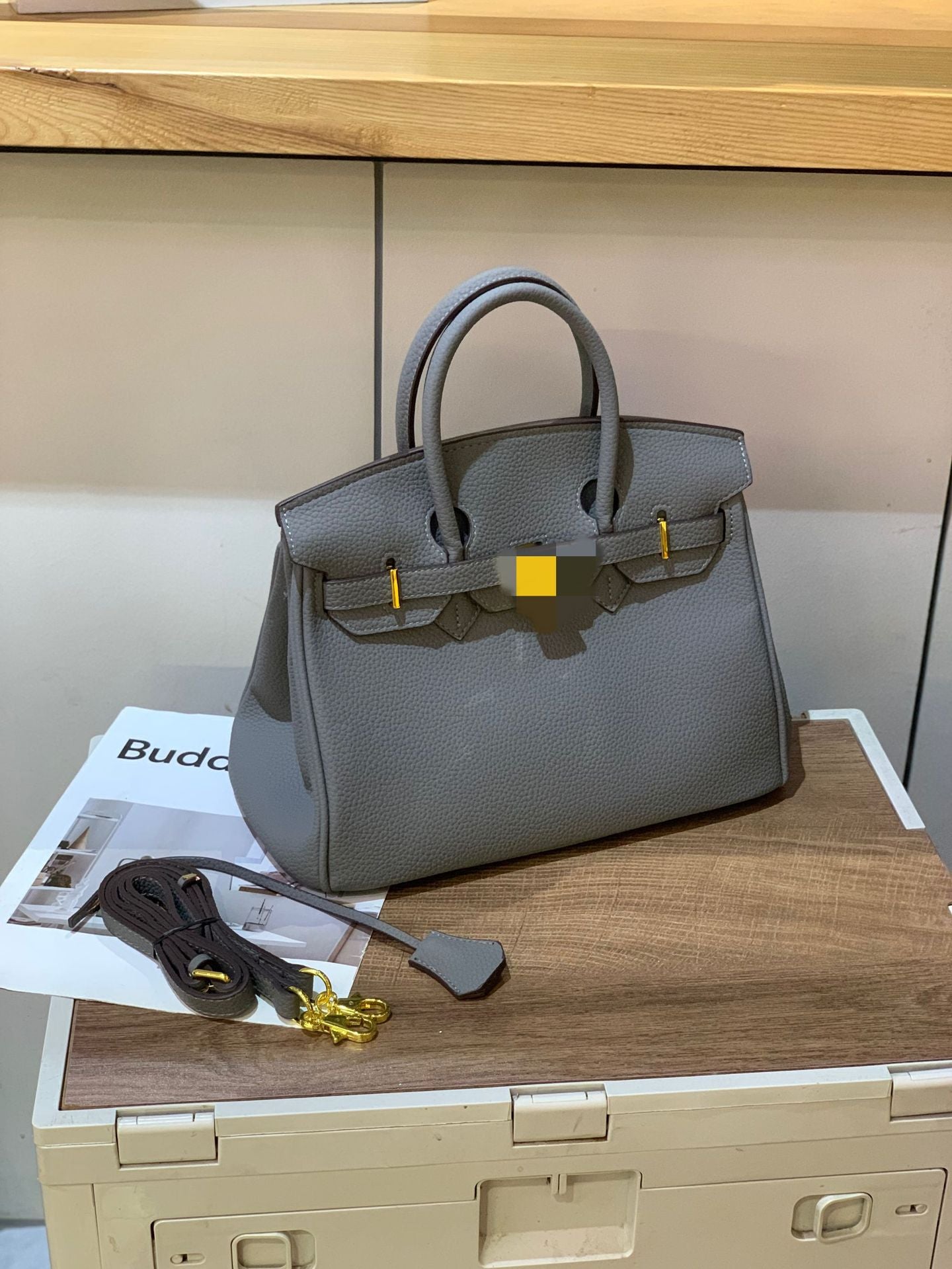 Women's High-Grade Bag2025New Summer Kelly Bag Large Capacity Women's Bag Shoulder Crossbody Handbag Birkin Bag