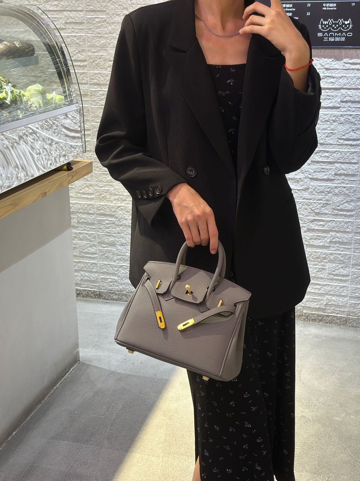 Women's High-Grade Bag2025New Summer Kelly Bag Large Capacity Women's Bag Shoulder Crossbody Handbag Birkin Bag