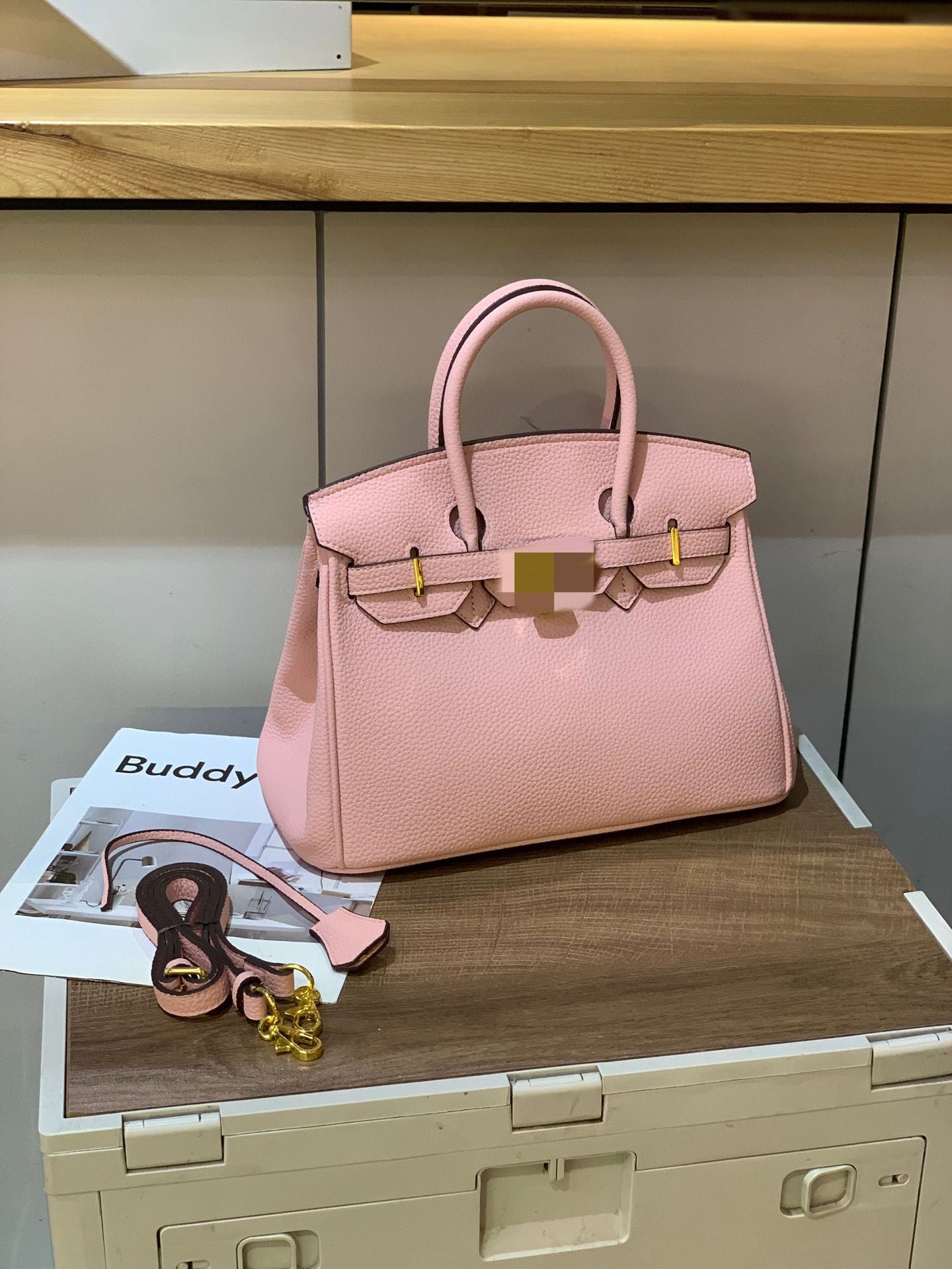Women's High-Grade Bag2025New Summer Kelly Bag Large Capacity Women's Bag Shoulder Crossbody Handbag Birkin Bag