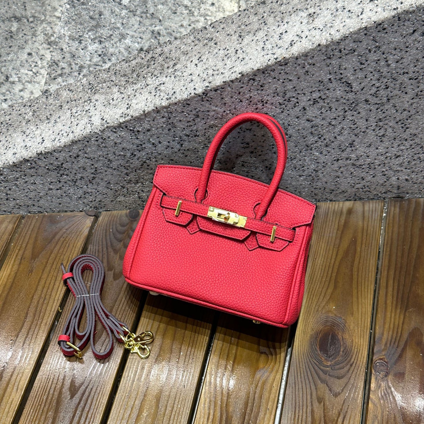 Women's High-Grade Bag2025New Summer Kelly Bag Large Capacity Women's Bag Shoulder Crossbody Handbag Birkin Bag