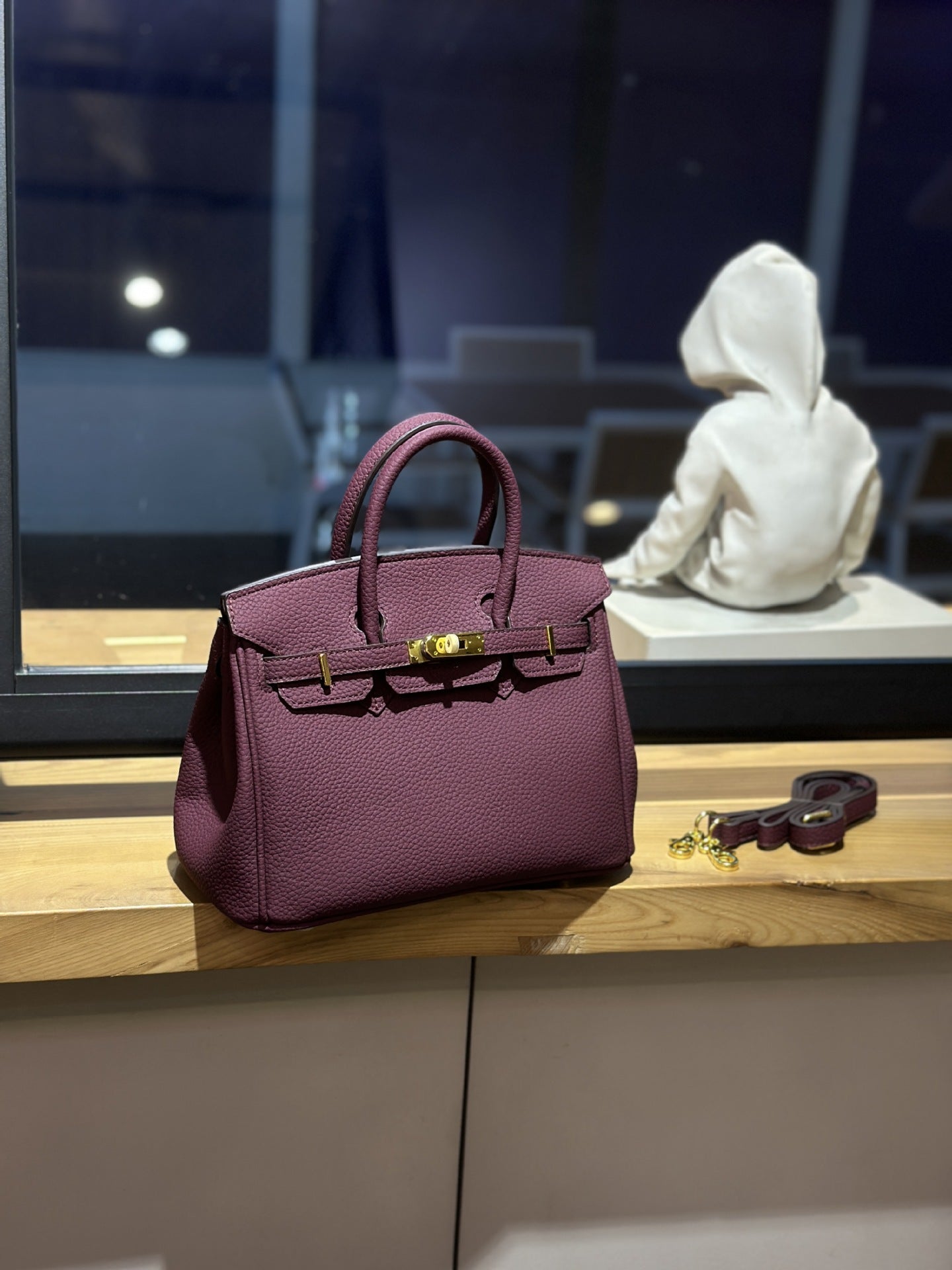Women's High-Grade Bag2025New Summer Kelly Bag Large Capacity Women's Bag Shoulder Crossbody Handbag Birkin Bag