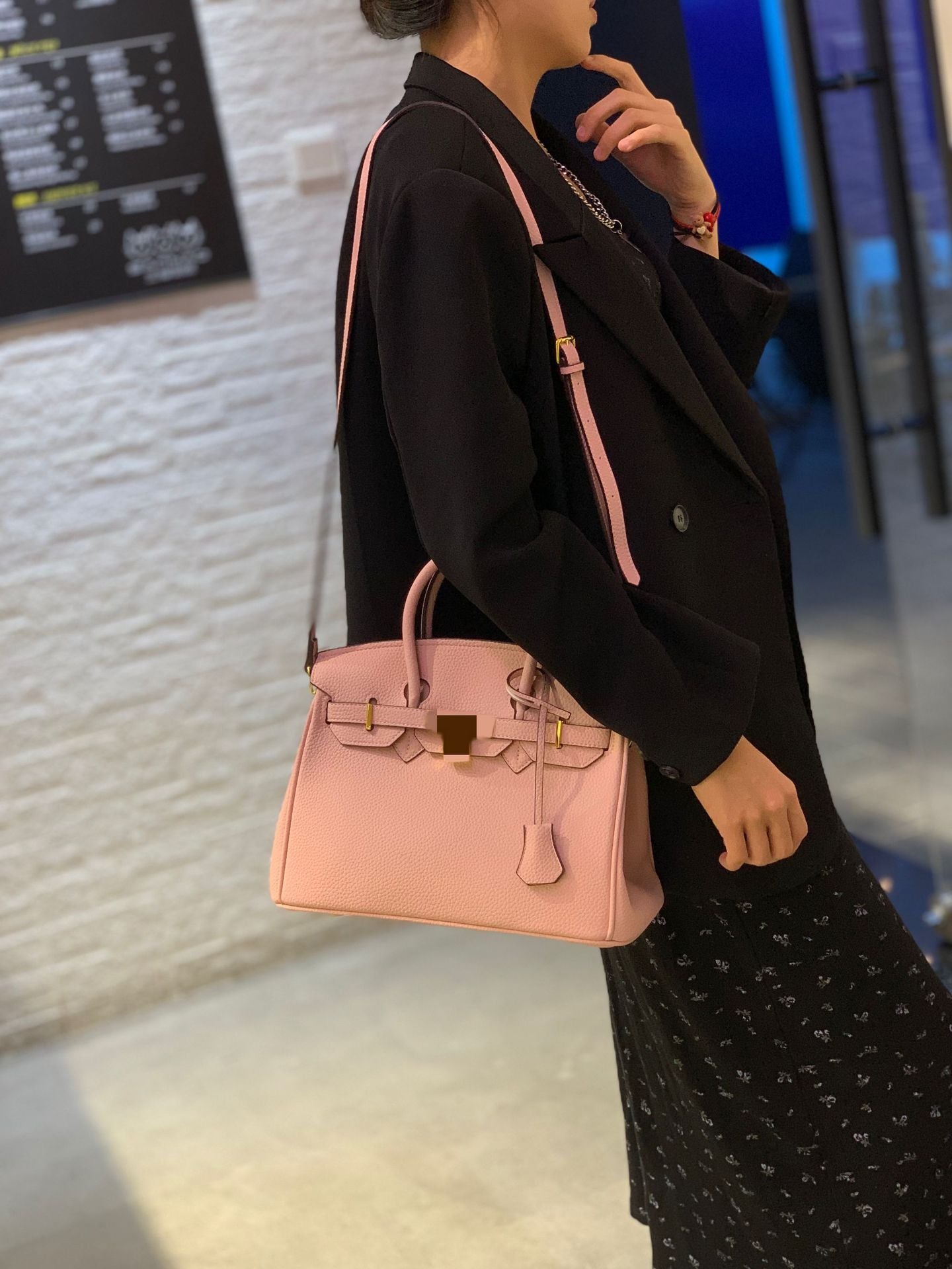 Women's High-Grade Bag2025New Summer Kelly Bag Large Capacity Women's Bag Shoulder Crossbody Handbag Birkin Bag