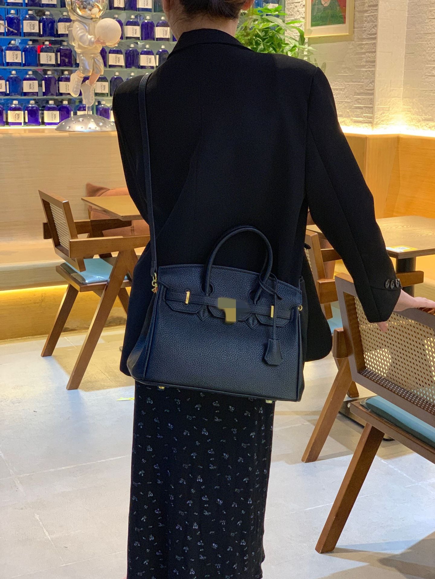 Women's High-Grade Bag2025New Summer Kelly Bag Large Capacity Women's Bag Shoulder Crossbody Handbag Birkin Bag
