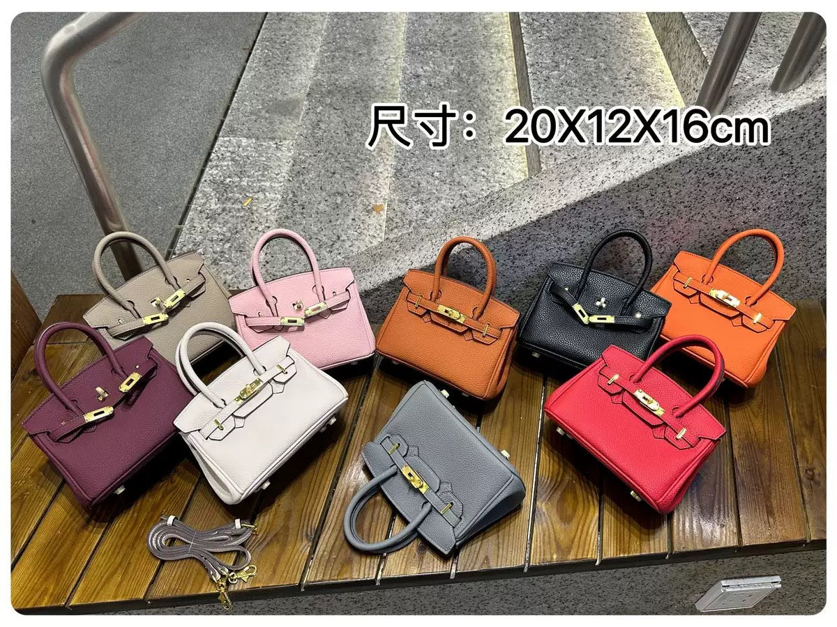 Women's High-Grade Bag2025New Summer Kelly Bag Large Capacity Women's Bag Shoulder Crossbody Handbag Birkin Bag