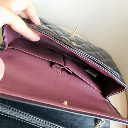 C Series · Genuine Leather Quilted Flap Chain Shoulder Bag – Multi Colors | Large Capacity | Greenyuna