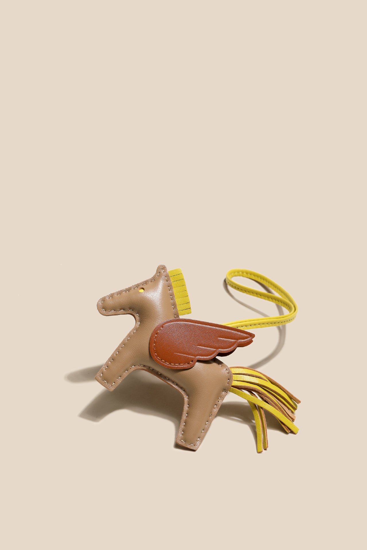 PU Horse Bag Charm | Cute Leather Pendant for Handbags, Keys & Accessories