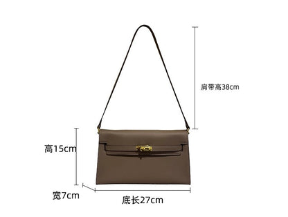 H Series 27 cm Structured Crossbody Bag | Premium PU Leatheruette bag