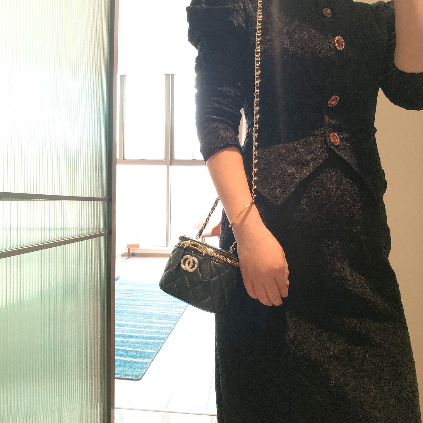 C Series · Genuine Leather Quilted Mini Vanity Cube Bag – 6 Colors | Crossbody | Greenyuna