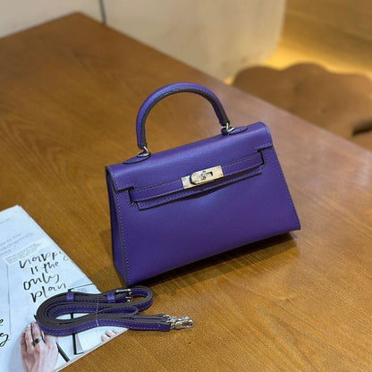 Elegant Structured Bag Wholesale |22 cm PU Handbag Silver | GREEN Factory