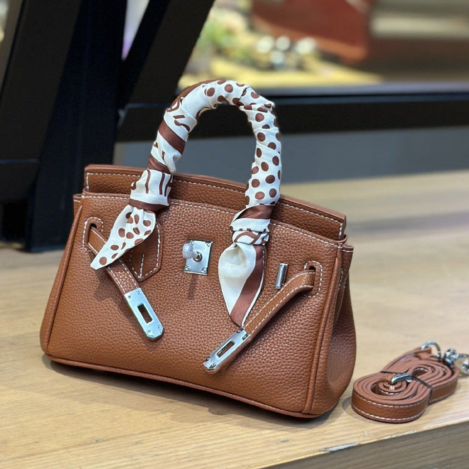 Mini BR Bag · 20cm PU Top Handle | Factory Direct