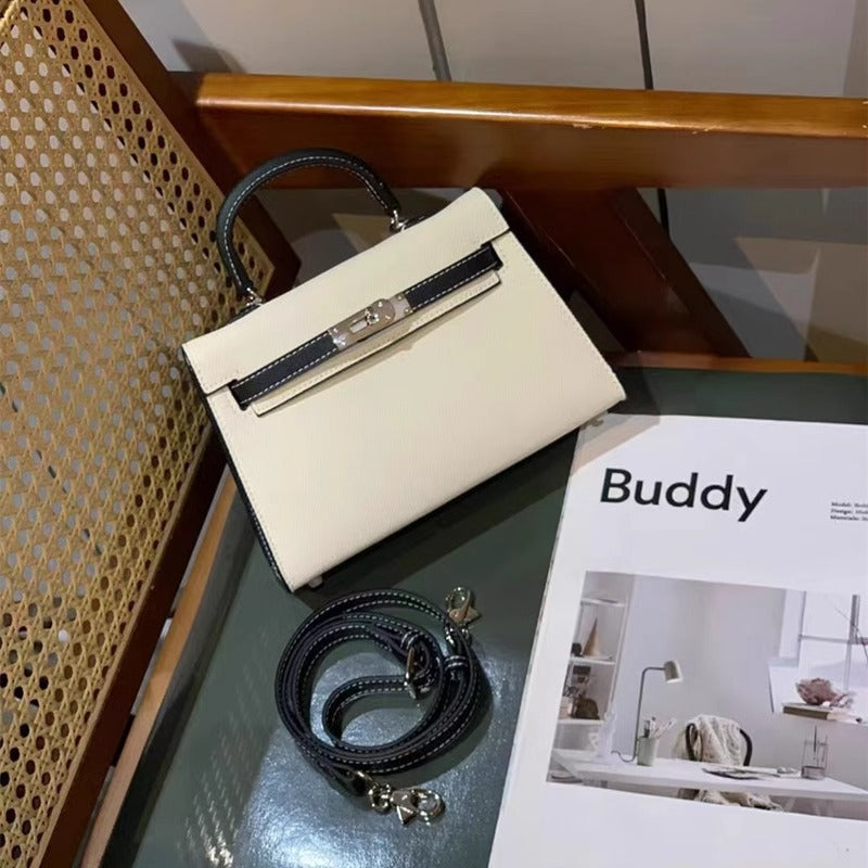 22cm Mini Structured Top-Handle Bag | Crossbody & Handbag | GREEN Factory Direct