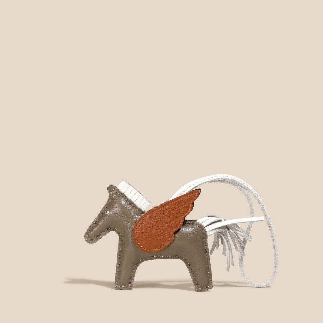 PU Horse Bag Charm | Cute Leather Pendant for Handbags, Keys & Accessories