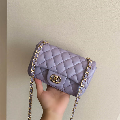 C Series – Small Leather Quilted Crossbody Bag | 7 Colors