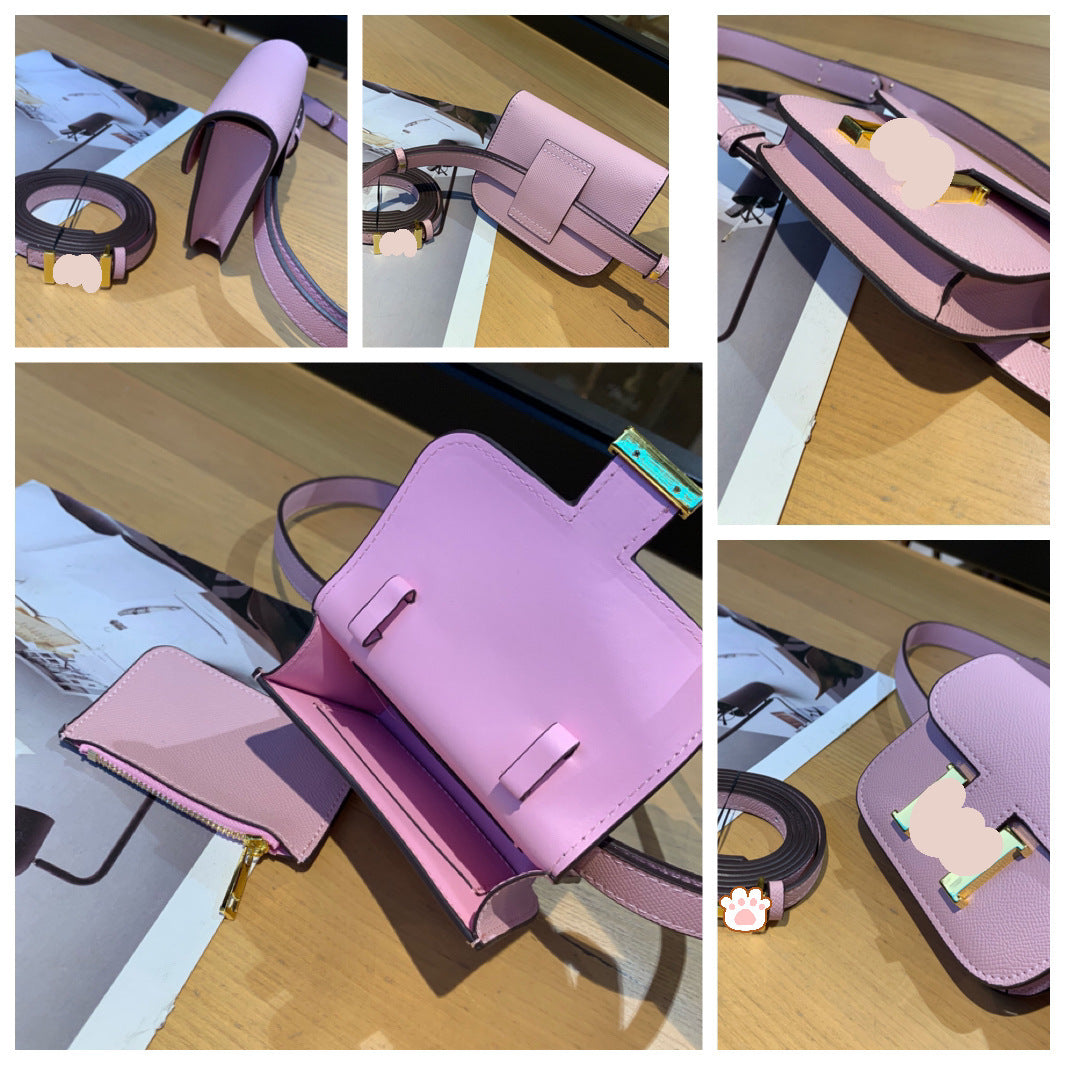 Mini Structured Flap Bag Wholesale | H398 12cm PU Crossbody | GREEN Factory