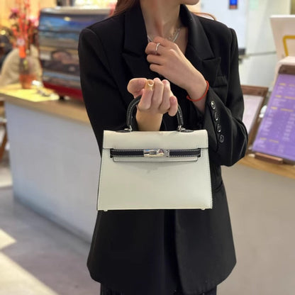 22cm Mini Structured Top-Handle Bag | Crossbody & Handbag | GREEN Factory Direct