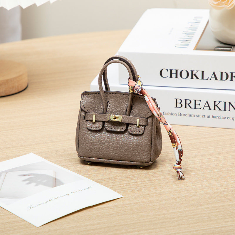 Mini PU Handbag | Cute Decorative Bag Charm & Collectible Ornament