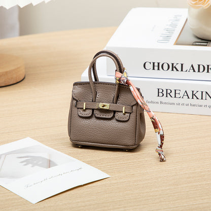 Mini PU Handbag | Cute Decorative Bag Charm & Collectible Ornament