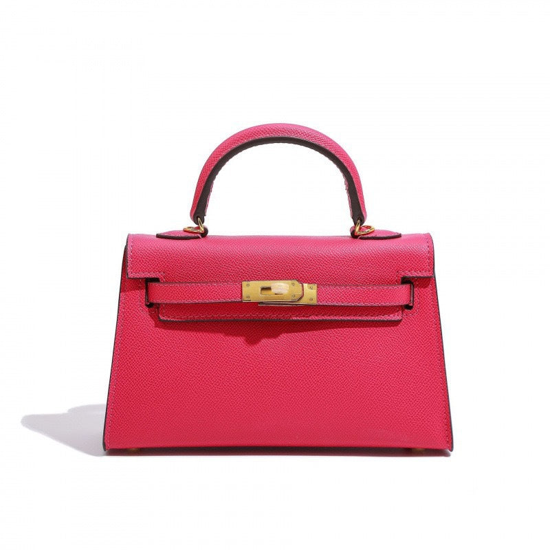 Elegant Structured Bag Wholesale |22 cm PU Handbag Gold| GREEN Factory