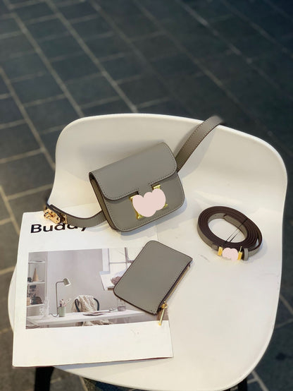 Mini Structured Flap Bag Wholesale | H398 12cm PU Crossbody | GREEN Factory