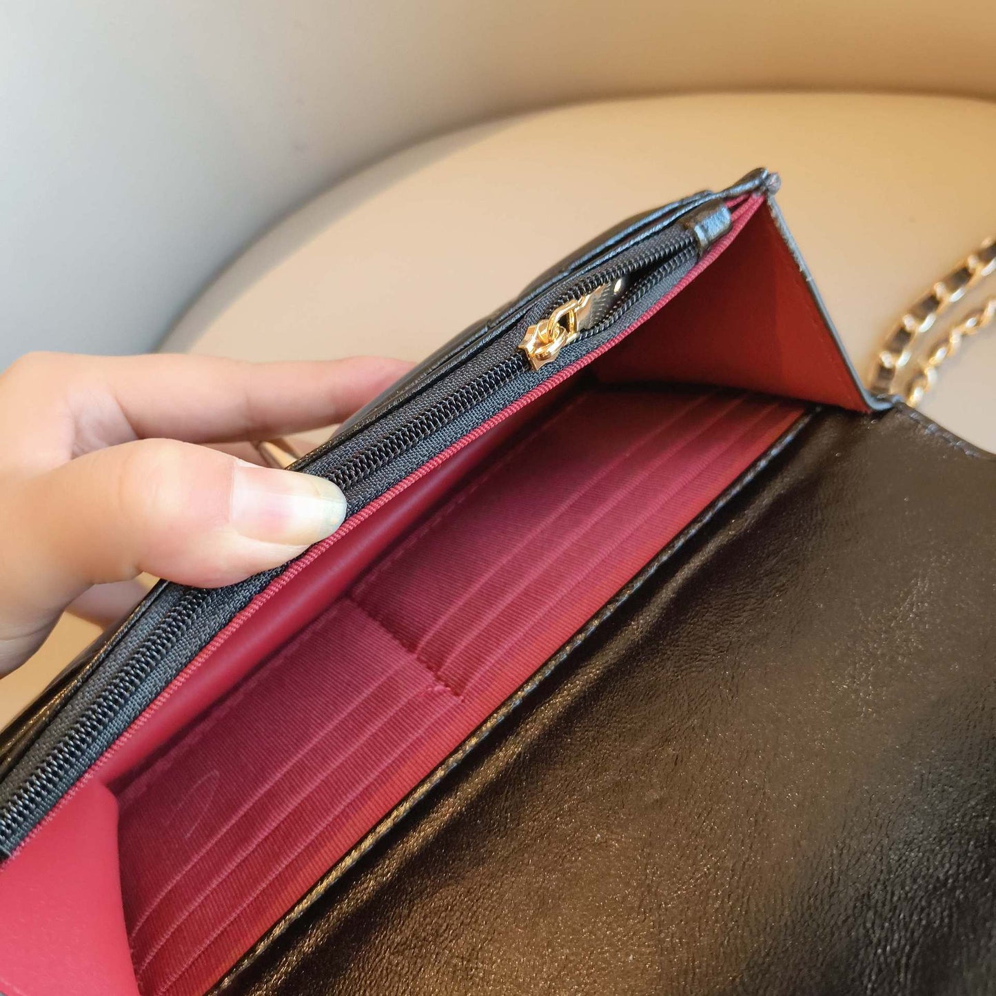 C Series · Genuine Leather Quilted Mini Chain Top Handle Flap Bag – 5 Colors | Greenyuna