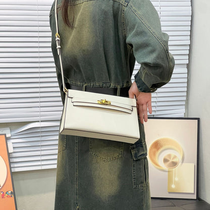 H Series 27 cm Structured Crossbody Bag | Premium PU Leatheruette bag