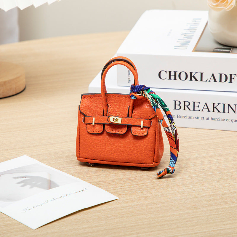 Mini PU Handbag | Cute Decorative Bag Charm & Collectible Ornament