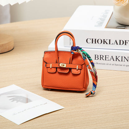 Mini PU Handbag | Cute Decorative Bag Charm & Collectible Ornament