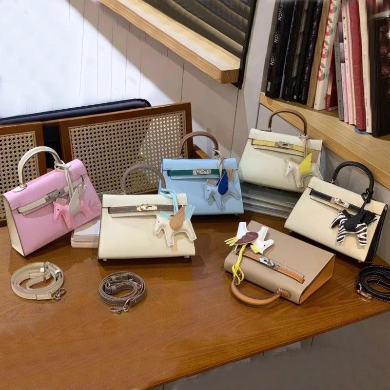 22cm Mini Structured Top-Handle Bag | Crossbody & Handbag | GREEN Factory Direct