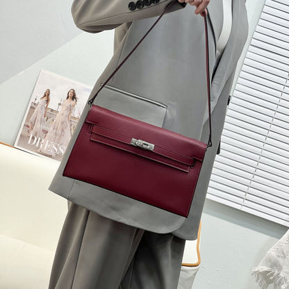 H Series 27 cm Structured Crossbody Bag | Premium PU Leatheruette bag