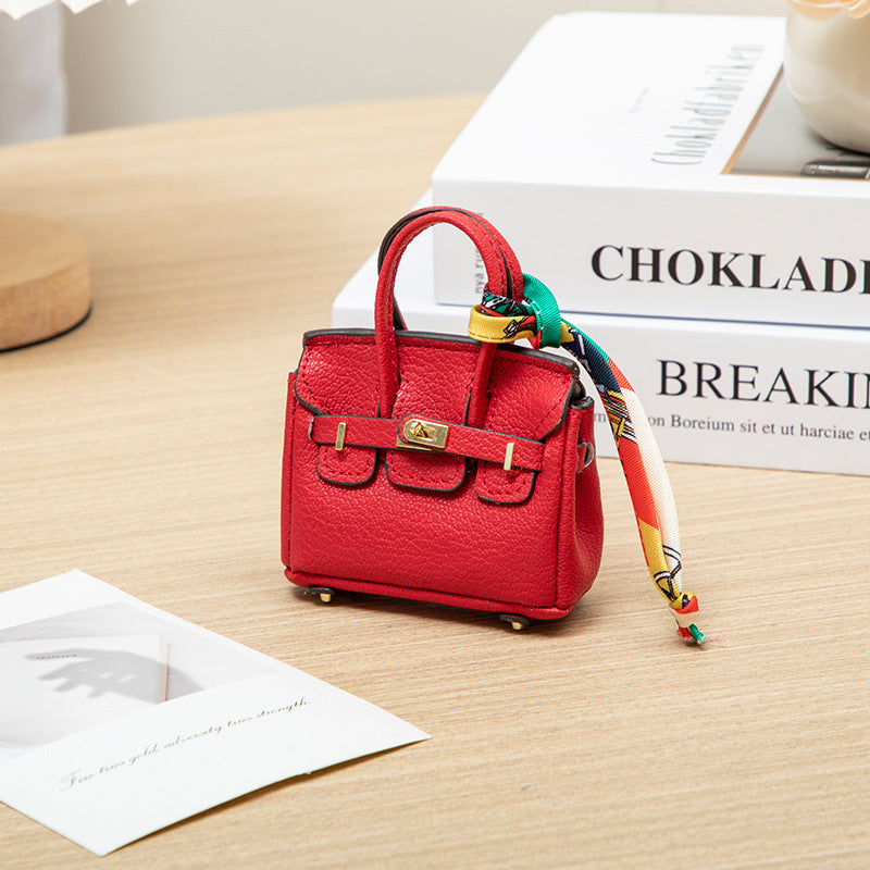 Mini PU Handbag | Cute Decorative Bag Charm & Collectible Ornament