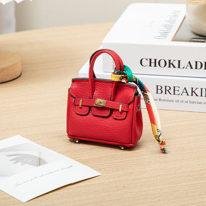 Mini PU Handbag | Cute Decorative Bag Charm & Collectible Ornament