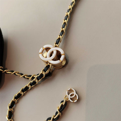 C Series · Mini Genuine Leather Quilted Wallet-On-Chain Bag – 5 Colors | Crossbody & Clutch | Greenyuna