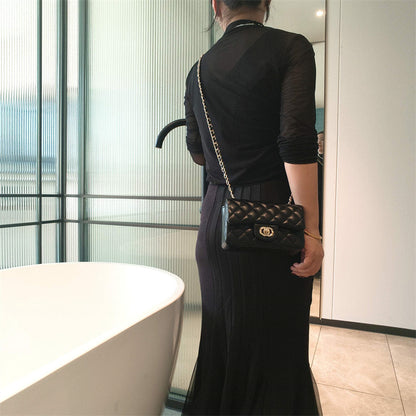 C Series – Small Leather Quilted Crossbody Bag | 7 Colors