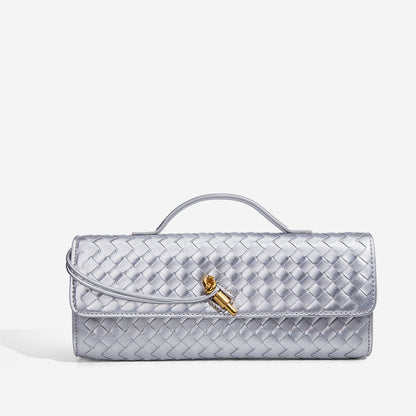 Croc Embossed Evening Clutch 30cm | Shoulder & Hand Carry | GREEN Factory