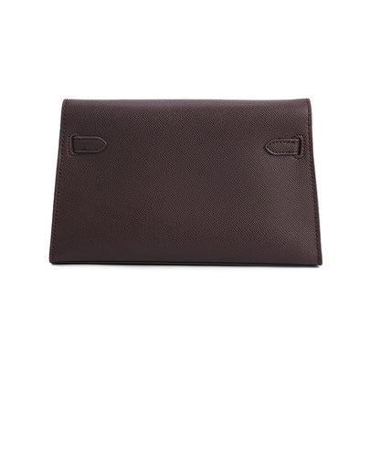 Classic Structured Handbag Wholesale | H Series 25 cm PU Top Handle Bag | GREEN Factory