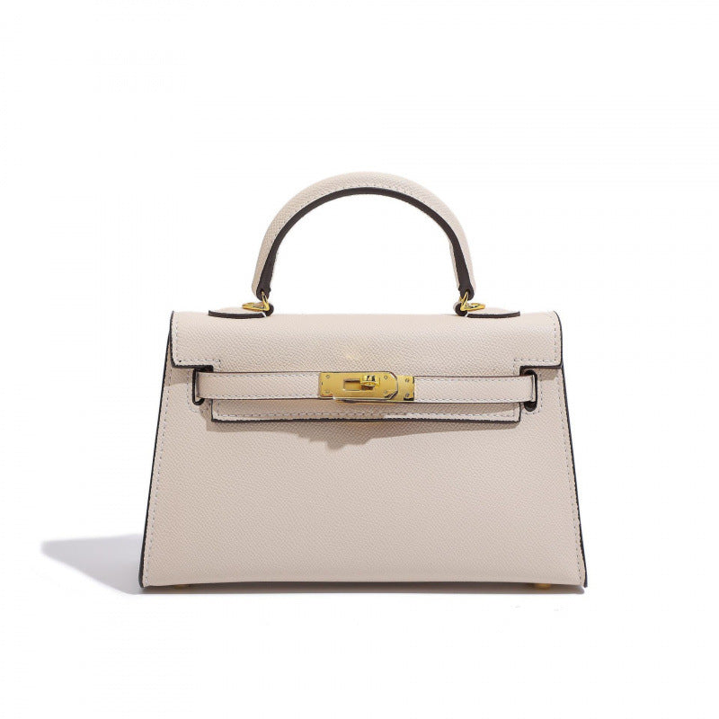 Elegant Structured Bag Wholesale |22 cm PU Handbag Gold| GREEN Factory