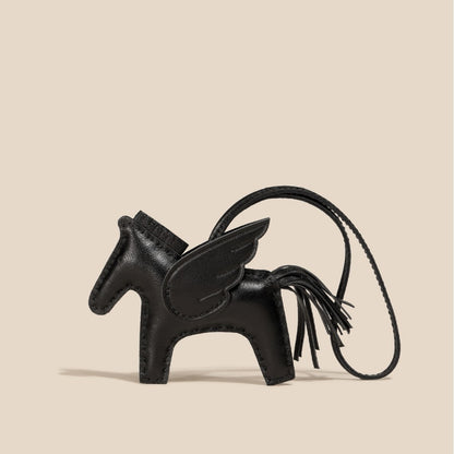 PU Horse Bag Charm | Cute Leather Pendant for Handbags, Keys & Accessories