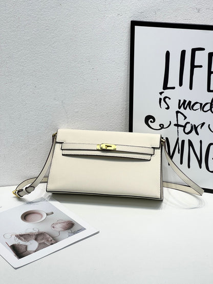 H Series 27 cm Structured Crossbody Bag | Premium PU Leatheruette bag