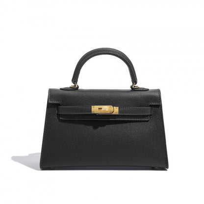 Elegant Structured Bag Wholesale |22 cm PU Handbag Gold| GREEN Factory