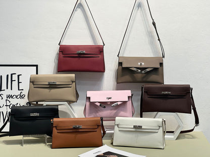 H Series 27 cm Structured Crossbody Bag | Premium PU Leatheruette bag